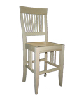 #176BS24-30 Fan Back Barstool