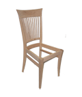 #289 Curve back chair